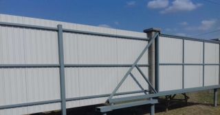Купить откатные ворота на сваях Азов, цена от 2753 руб.